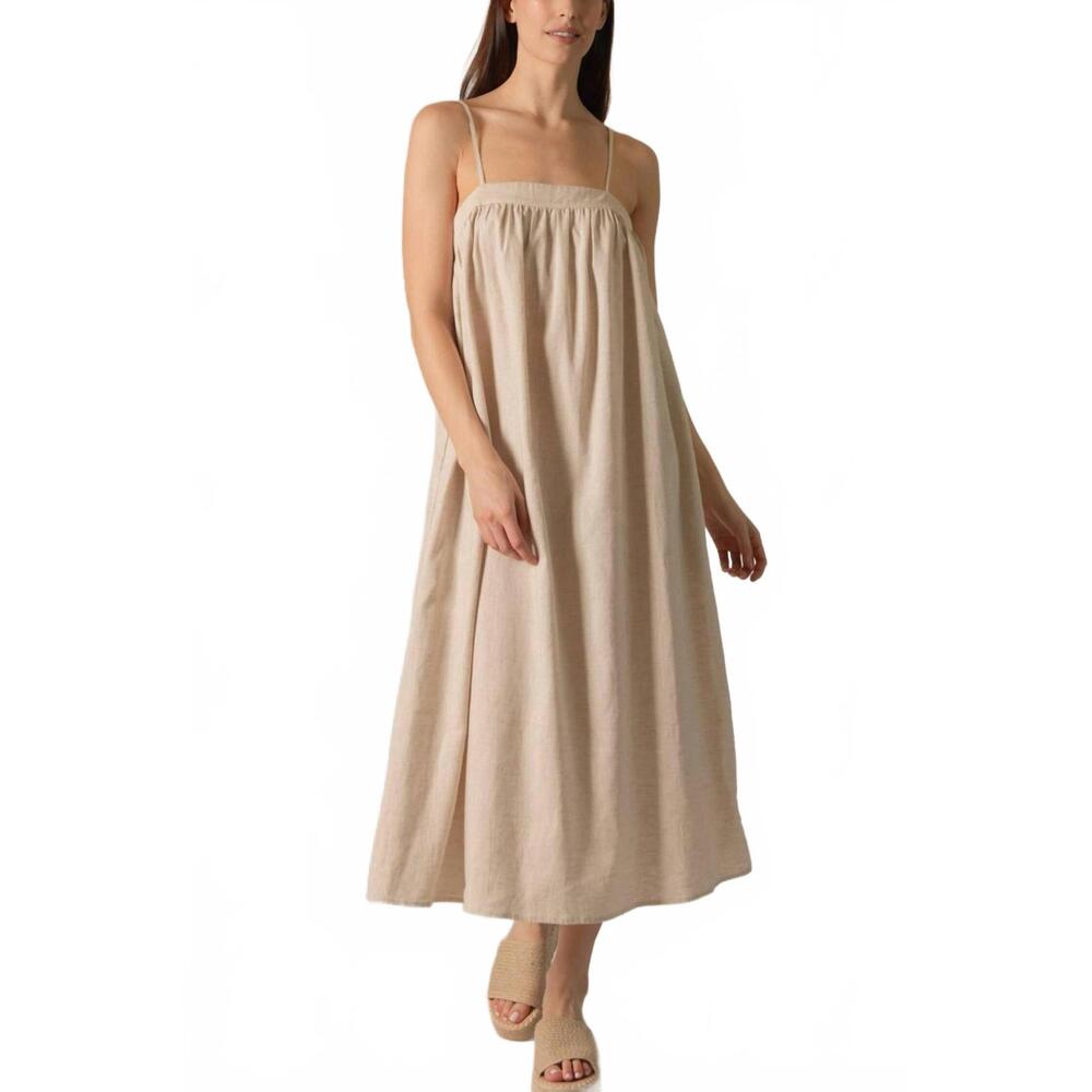 NEW P.CILL linen dress in natural
